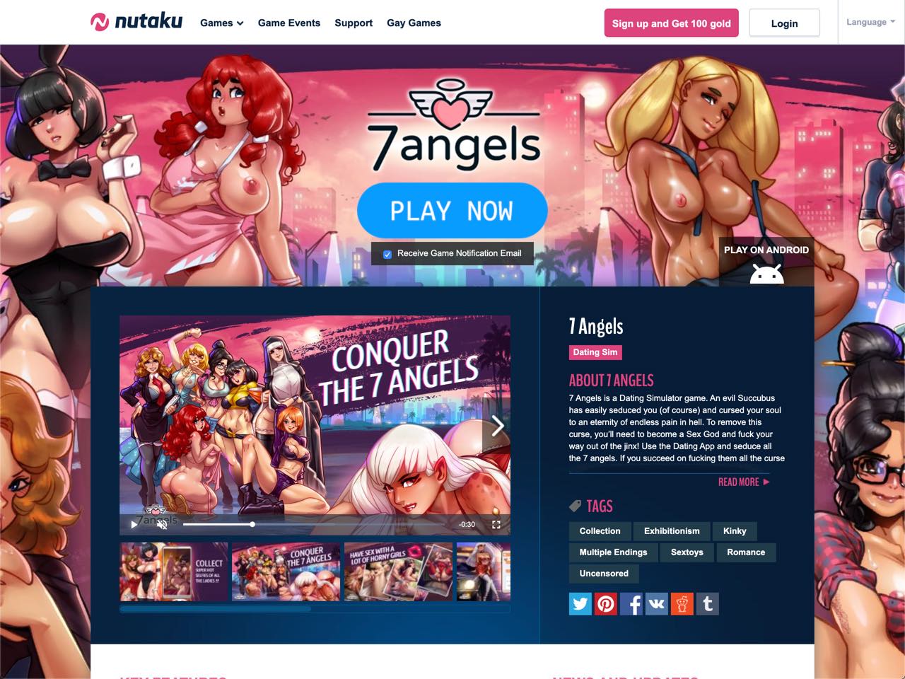 7 Angels - 7Angels.com - 7Angels - Nutaku Sex Dating Game