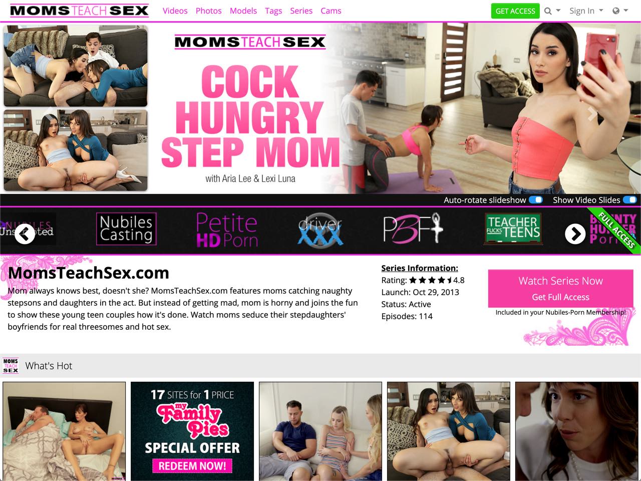 Moms Teach Sex - MomsTeachSex - MomsTeachSex.com - Stepmom and Stepdaughter Sex  Videos