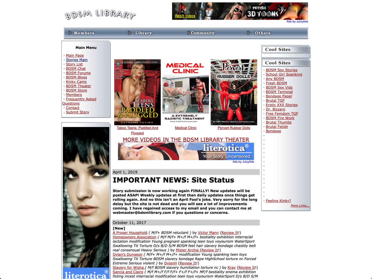 BDSMLibrary - BDSM Fetish Sex Stories & Sites Like BDSMLibrary.com