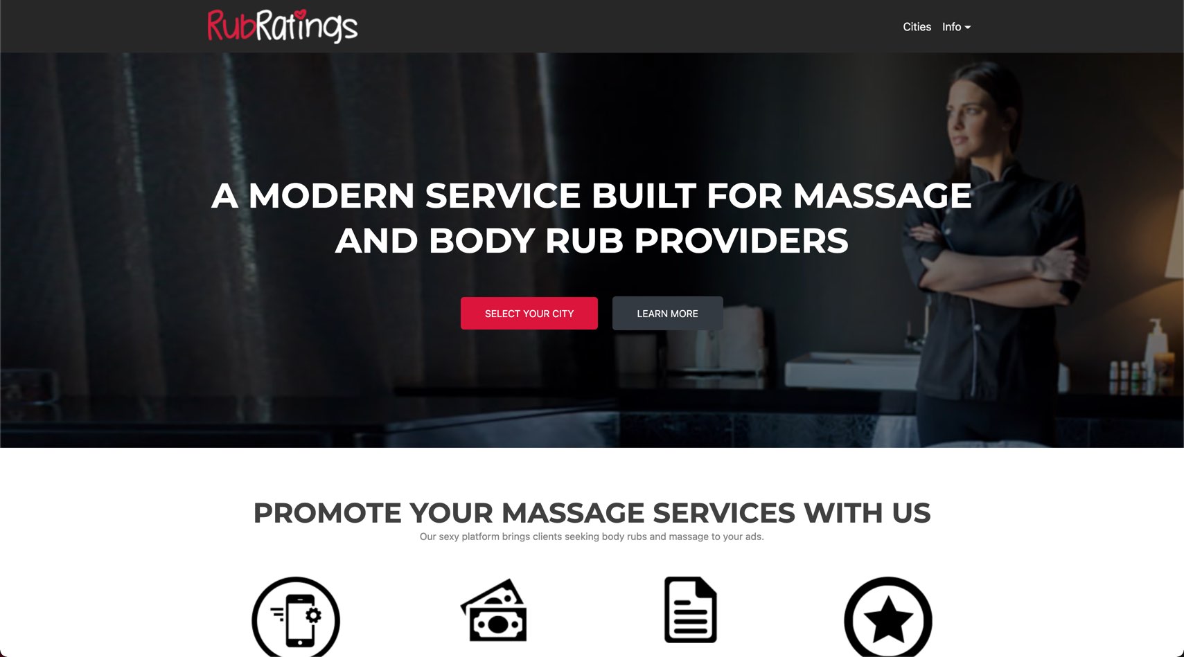 RubRatings & Massage/Body Rubs Directory Sites Like RubRatings.com